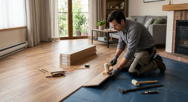 Laminate Floor Installation in Thonotosassa, FL