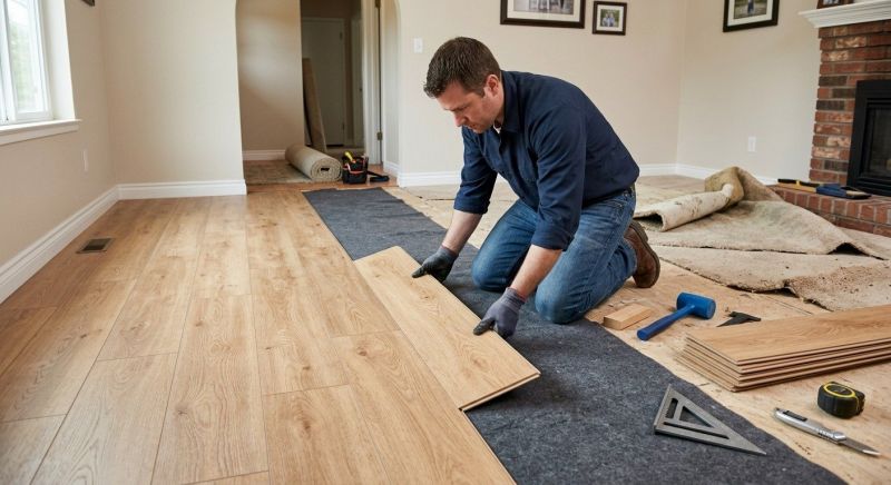 Laminate Floor Remodeling in Riverview, FL