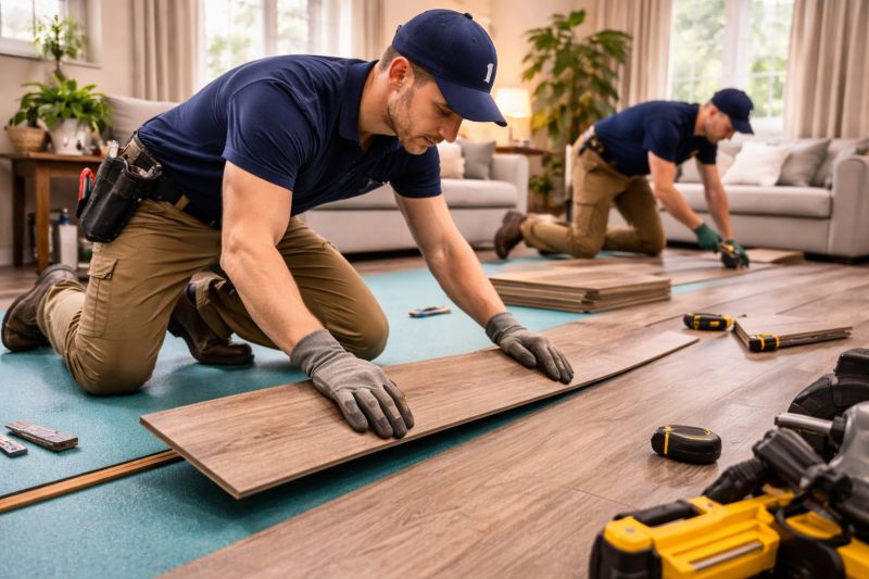 Laminate Floor Replacement in Wesley Chapel, FL