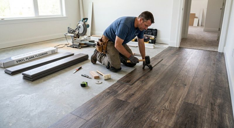 Linoleum Floor Installation in Dover, FL