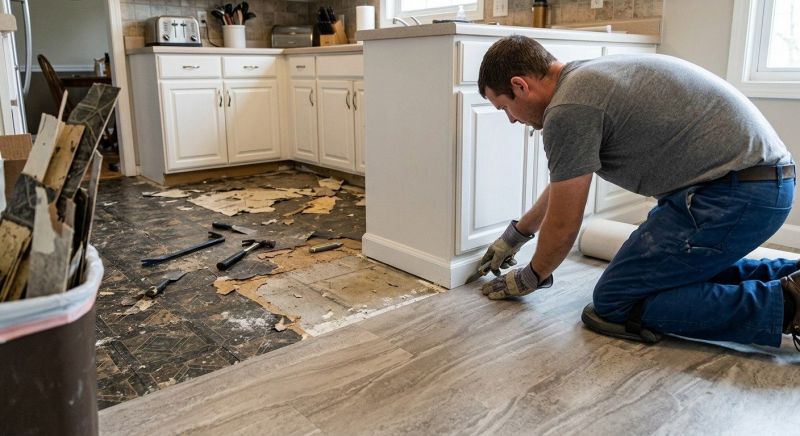 Linoleum Floor Installation in Wimauma, FL