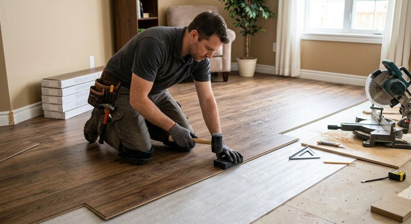 Plank Laminate Installation in Riverview, FL