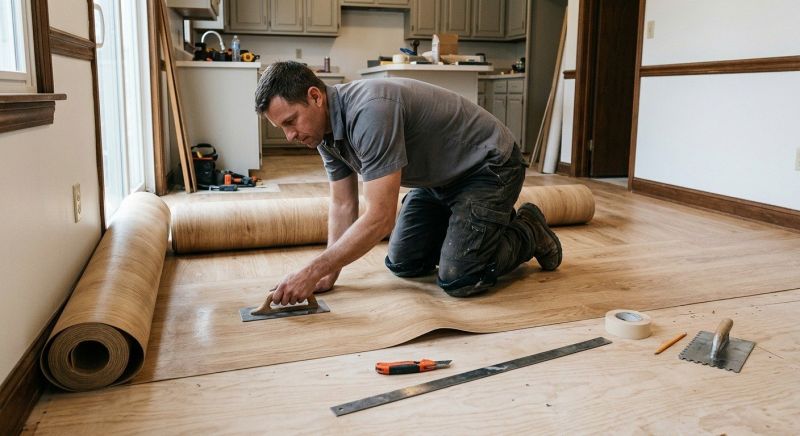 Sheet Flooring Installation in Parrish, FL