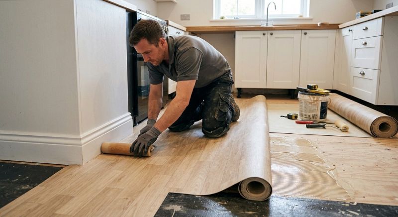 Sheet Linoleum Installation in Lutz, FL