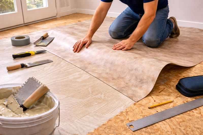 Sheet Vinyl Installation in Thonotosassa, FL